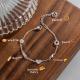 1pc 999 Sterling Silver Bakery Charm Bracelet, Cute Food Themed Style, Perfect For Daily Wear And Valentines Gift