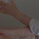 1 Set 999 Sterling Silver Double-Layer Stackable Bracelet, Minimalist Style, Perfect For Daily Wear And Valentines Gift