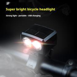 Bicycle Light LED Bead Mountain Bike USB Charging