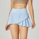 Womens Versatile Solid Color Quick Drying Sports Shorts