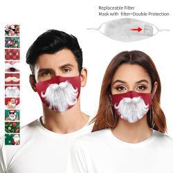 Christmas Digital Printing Protective Mask