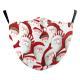 Christmas Single Corner Print Double Layer Dust Mask