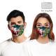Santa Claus Digital Printing Double Layer Dustproof Mask