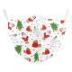 Christmas Digital Printing Double-layer Dust Mask