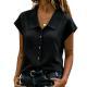 Fashionable Solid-color Short-sleeve Shirt