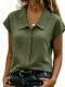 Fashionable Solid-color Short-sleeve Shirt
