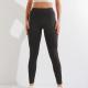 Womens Tight Elastic High Waist Leggings With Zipper Pocket