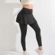 Womens Exercise Yoga Clothes High Waist Hip Lift Pocket Sweatpants