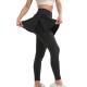 Womens Exercise Yoga Clothes High Waist Hip Lift Pocket Sweatpants