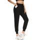 Womens High Waist Leisure Tappered Yoga Pants