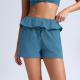 Outerwear Sports Fitness Lace High-Waist Slimming Yoga Shorts