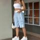 Casual European And American-style Womens High-waisted Pants