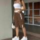 Casual European And American-style Womens High-waisted Pants