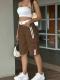 Casual European And American-style Womens High-waisted Pants