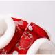Autumn And Winter New Years Clothes For Cats And Dogs, Festive Chinese-style Brocade Two-legged Cotton-padded Jackets, Blue Cat And Kitten Tang Suits And Vests