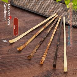 Hand-polished Tea Scraper Made From White Bamboo