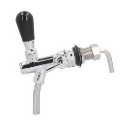 Beer Tap G5/8 Brass Stainless Steel Adjustable Good Sealing Beer Keg Faucet For Bars Hotels Restaurants