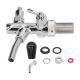 Beer Tap G5/8 Brass Stainless Steel Adjustable Good Sealing Beer Keg Faucet For Bars Hotels Restaurants