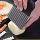 Large Crinkle Cutter,French Fry Slicer,Potato Knife Cutter Fruit Vegetable Wavy Chopper,Knife Stainless Steel Blade Cutting Tool