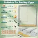 36 Eggs Incubators For Hatching Eggs,Egg Incubator With 4 Automatic Incubate Mode,Chicken Incubator With Automatic Egg Turning Humidity Monitoring,Poultry Egg Incubator With Egg Candle