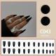 Pure Color Simple Nail Tips Advanced Sense