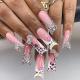 Wear Nail Tip Electroplating Removable Fake Nail Patch Finished Product