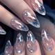 Wear Nail Tip Electroplating Removable Fake Nail Patch Finished Product