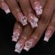 Wear Nail Tip Electroplating Removable Fake Nail Patch Finished Product