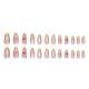 Three-dimensional Carved Cats Eye Line Wearing Armor Removable Nail Sticker
