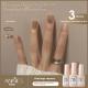 Womens Three-color New Ice Jelly Nude Color Gel Nail Polish Suit