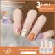 Womens Three-color New Ice Jelly Nude Color Gel Nail Polish Suit