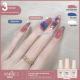 Womens Three-color New Ice Jelly Nude Color Gel Nail Polish Suit