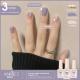 Womens Three-color New Ice Jelly Nude Color Gel Nail Polish Suit