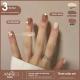 Womens Three-color New Ice Jelly Nude Color Gel Nail Polish Suit