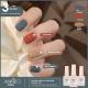 Womens Three-color New Ice Jelly Nude Color Gel Nail Polish Suit