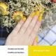 Womens Peelable Lemon Yellow Baking-free Nail Polish
