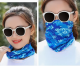 Ice Silk Head Cover Mens Sunscreen Mask Outdoor