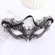 High-grade Metal Diamond-encrusted Hollow Iron Mask