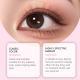 Monochrome Eye Shadow Plate Color Rendering Long-lasting Portable