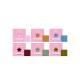 Monochrome Eye Shadow Plate Color Rendering Long-lasting Portable