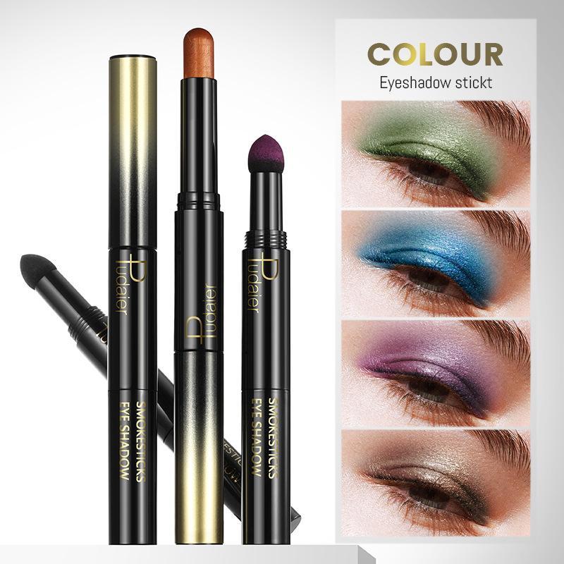 Double-headed Smudger Pearlescent Crouching Silkworm Eyeliner Pen Highlight