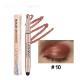 Crouching Silkworm Womens High-gloss Pearlescent Eye Shadow Stick
