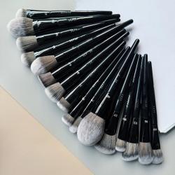 Lotus Series Foundation Eye Shadow Face Powder Repair Double-ended Makeup Brush