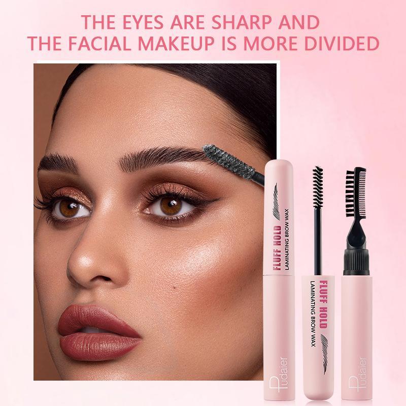 European And American Double-headed With Brow Groomer Eyebrows Hair Styling Cream Colorless