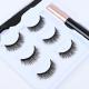 Customized Three Pairs Of Soft And Non-piercing Glue-free Detachable Magnetic Eyelash