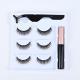 Customized Three Pairs Of Soft And Non-piercing Glue-free Detachable Magnetic Eyelash