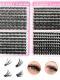 3D False Eyelashes, Multi-layered, Realistic, Soft And Comfortable, Natural Nude Makeup