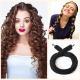 Satin Heatless Hair Curler, Lazy Natural Soft Wave DIY Heatless Curls For Sleep In Overnight, For All Hair Types