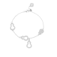 1pc 999 Sterling Silver Diamond Gourd Charm Bracelet, Chinese Style, Perfect For Daily Wear And Valentines Gift