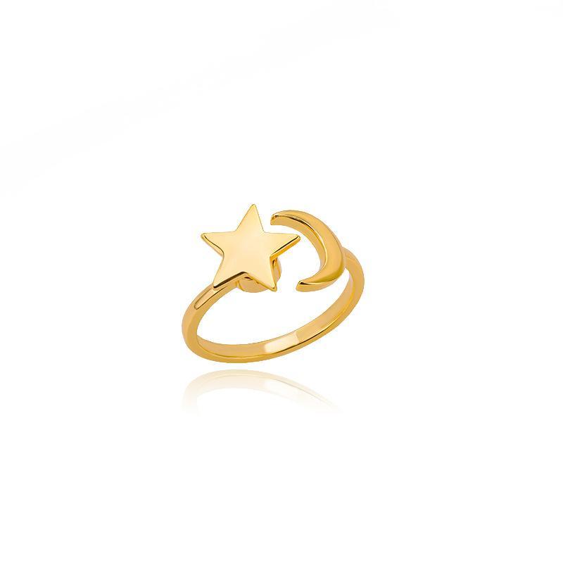 Amazon Bestseller Rotatable Full Diamond 18K Gold Plated Anxiety Relief Open Flower Stress Relief Ring